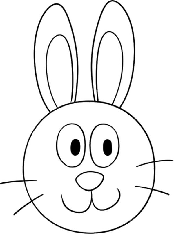 一步一步教你画兔子简笔画