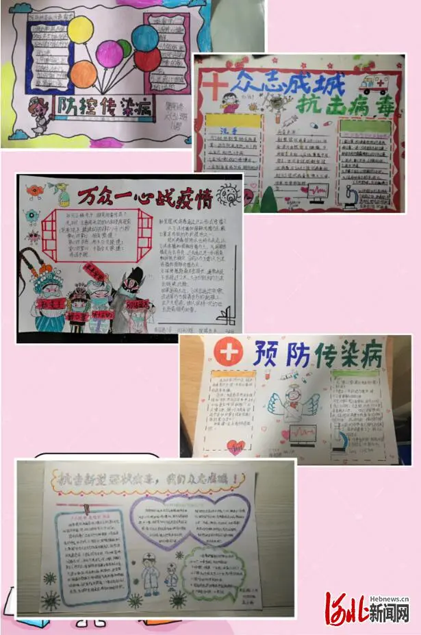 武汉肺炎封城简笔画 为灾区加油的手抄报
