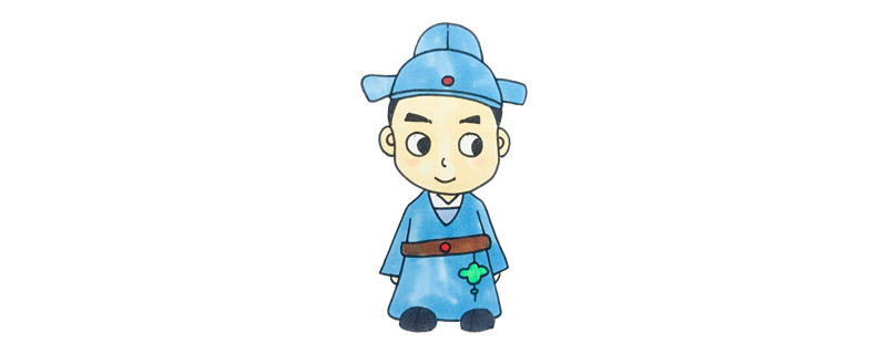 简单古代诗人怎么画一步一步教