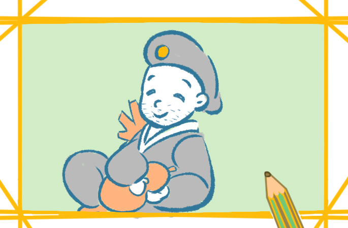 活佛小济公简笔画