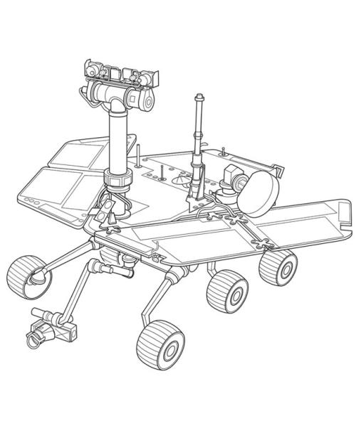 嫦娥五号探测器简笔画怎么画
