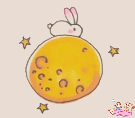 月兔简笔画怎么画