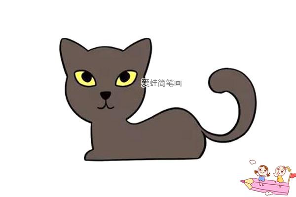 绘画小猫咪简笔画大全