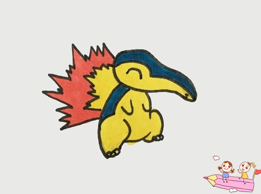 火球鼠简笔画怎么画