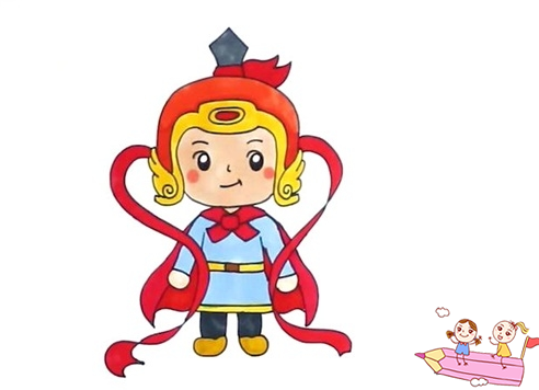 天兵天将简笔画简单又漂亮