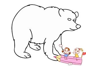 熊的画法简笔画