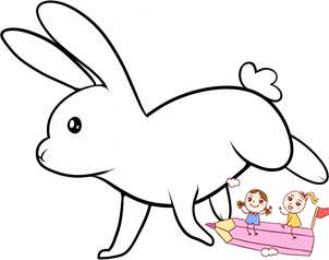 最简单的兔子怎么画