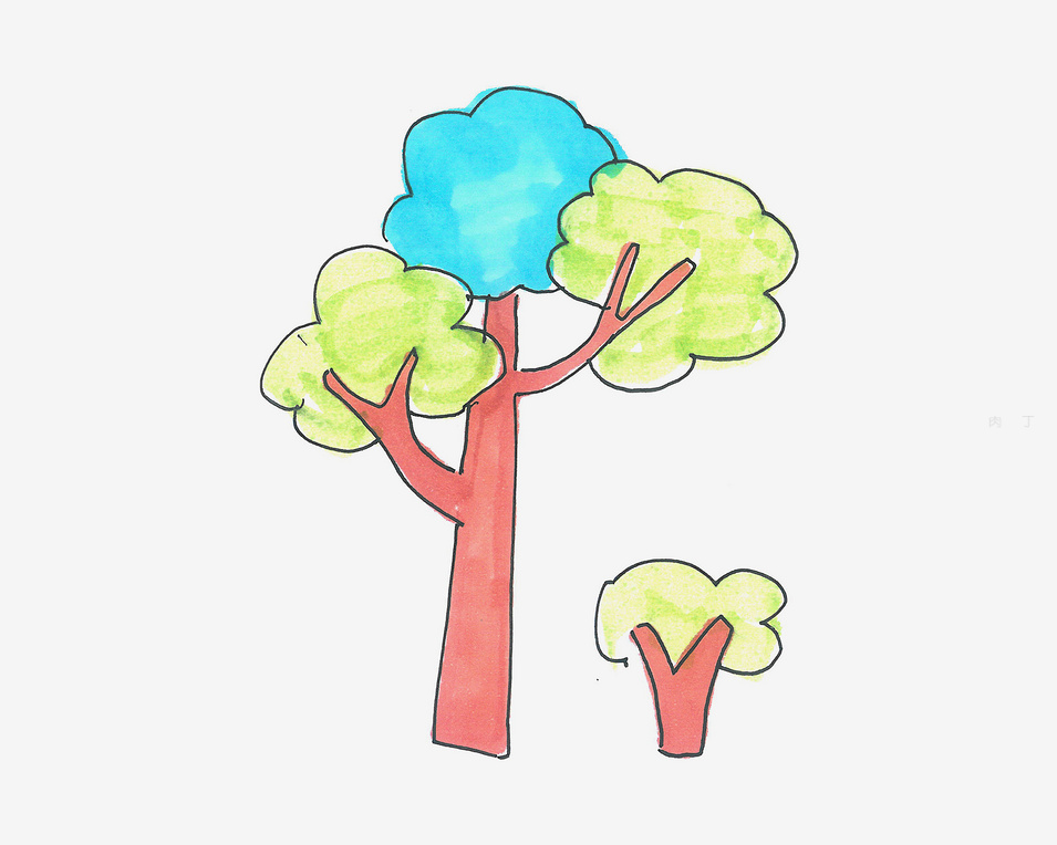 一棵树怎么画最好看