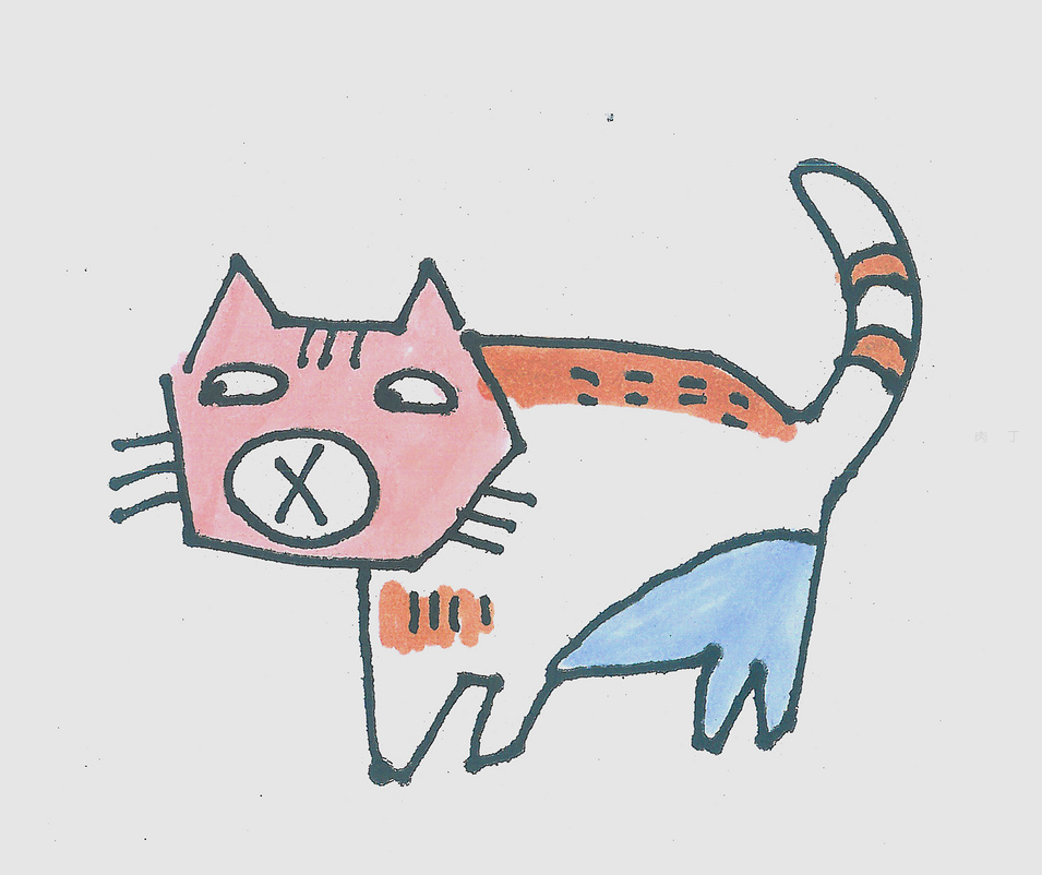 猫咪的简笔画大全可爱