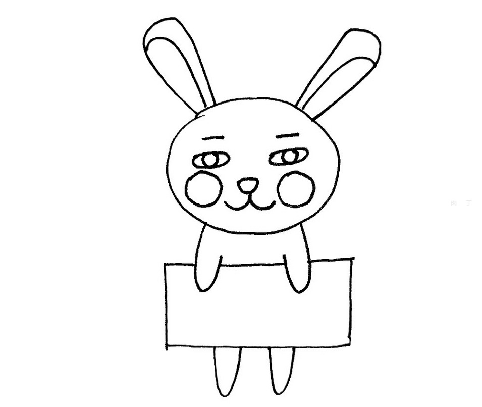 兔子警官朱迪简笔画怎么画