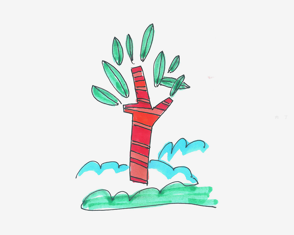简单的小树怎么画