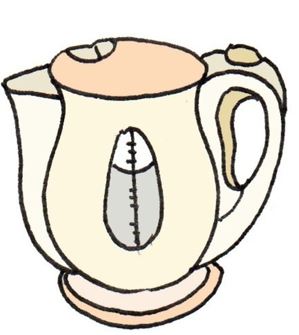怎样画水壶简笔画