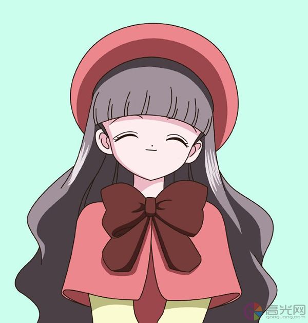 魔卡少女樱知世简笔画怎么画