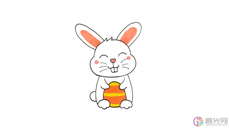 可爱的小白兔怎么画简笔画