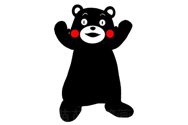 熊本熊怎么画步骤