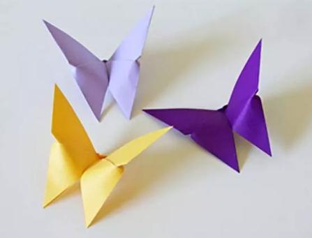 折纸蝴蝶的步骤和图解