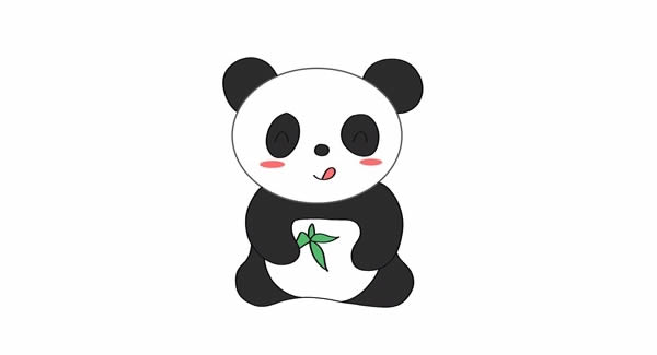 怎么画熊猫简单画法步骤