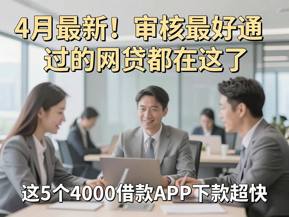 4月最新！审核最好通过的网贷都在这了，这5个4000借款APP下款超快