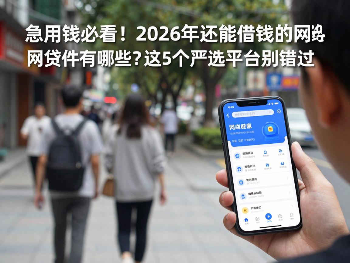 急用钱必看！2026年还能借到钱的网贷软件有哪些？这5个严选平台别错过
