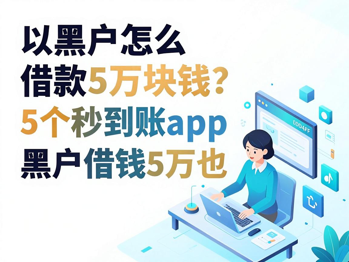黑户怎么借款5万块钱?这5个秒到账app让黑户借钱5万也很舒心