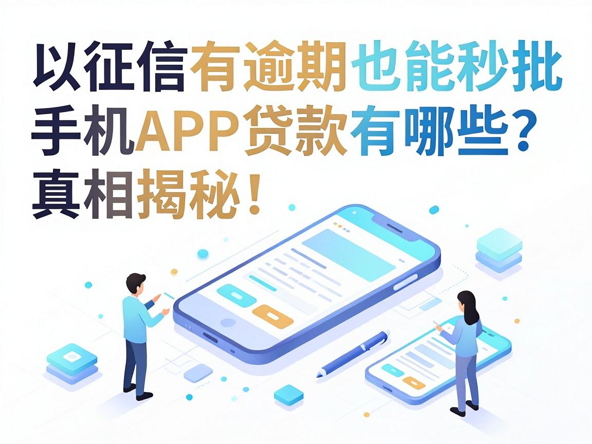 征信有逾期也能秒批的手机APP贷款软件有哪些?真相揭秘!