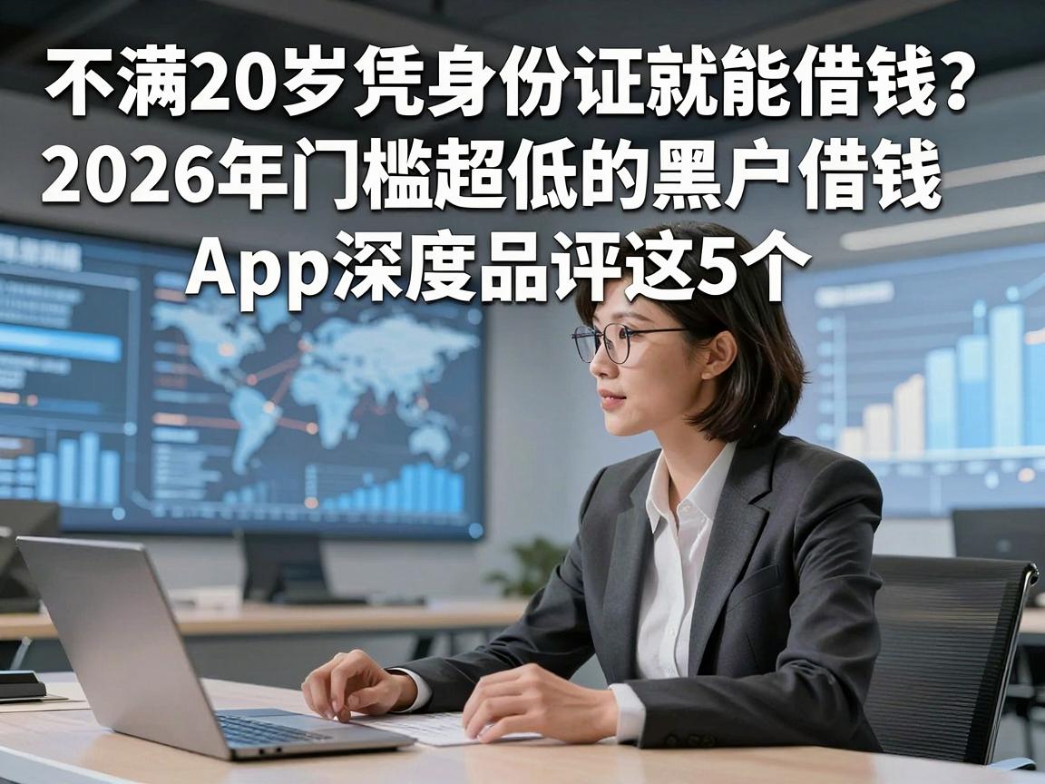 不满20岁凭身份证就能借钱?2026年门槛超低的黑户借钱App深度品评这5个!