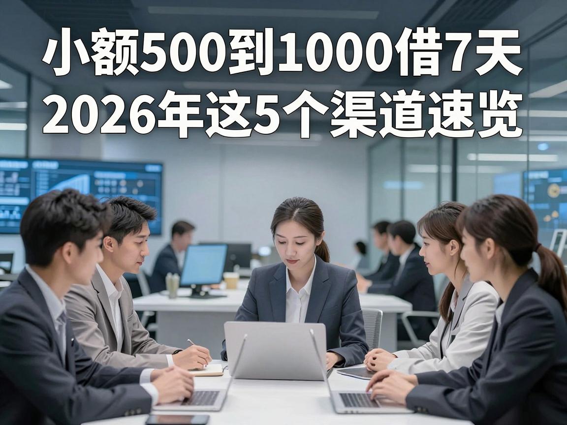 小额500到1000借7天,2026年这5个渠道速览!
