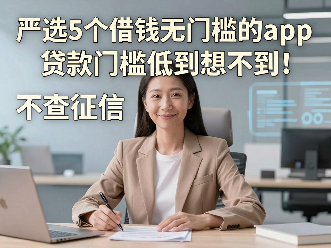 严选5个借钱无门槛的app,不查征信、贷款门槛低到想不到!
