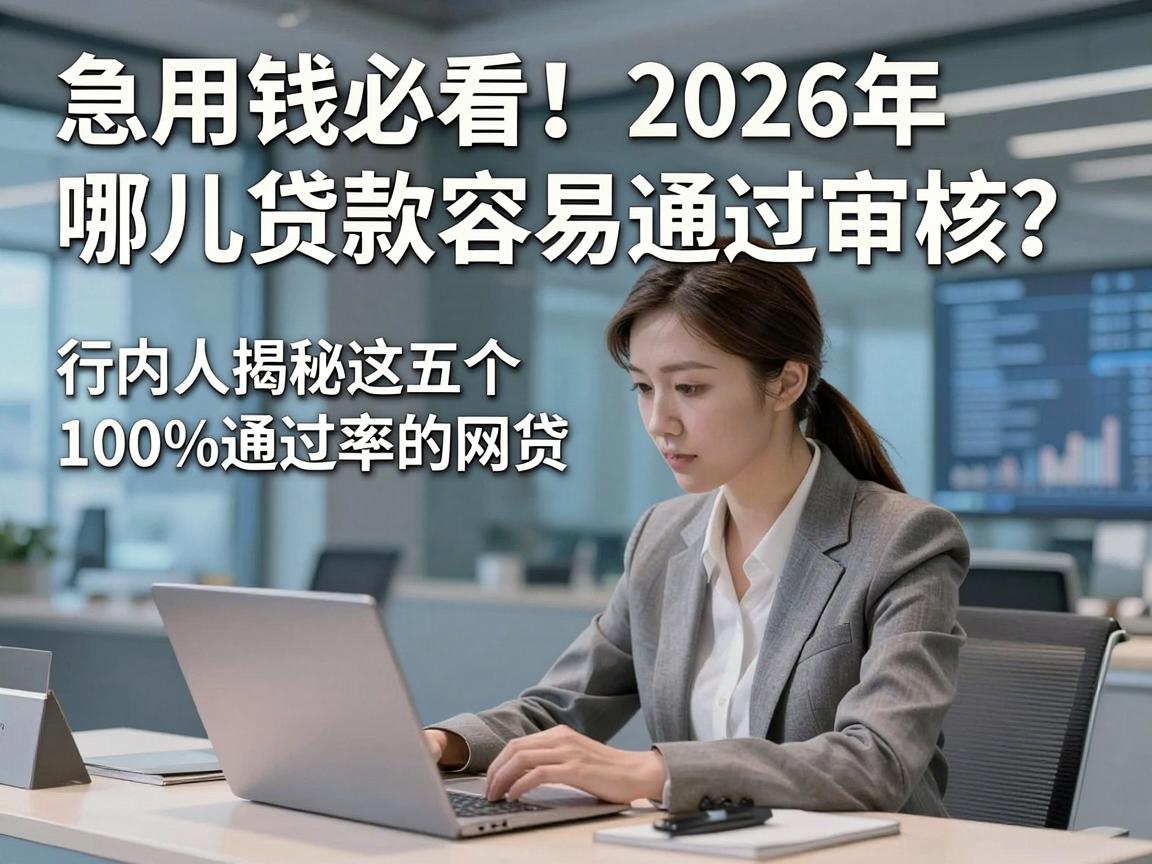 急用钱必看!2026年哪儿贷款容易通过审核?行内人揭秘这五个100%通过率的网贷!