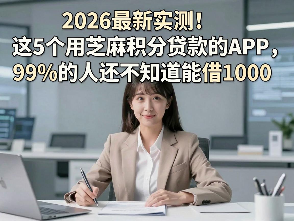 2026最新实测!这5个用芝麻积分贷款的APP,99%的人还不知道能借1000