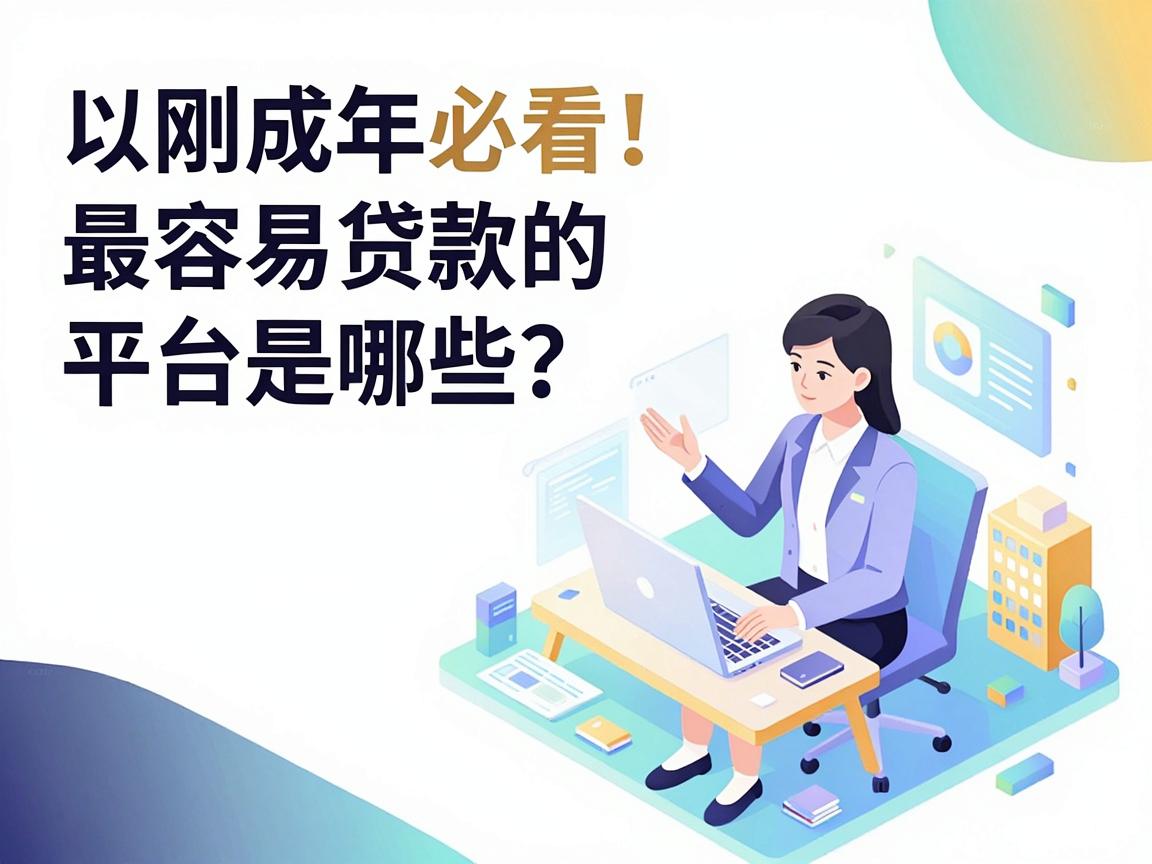 刚成年必看!最容易贷款的平台是哪些?这几家借款5000秒下不查的口子速来了解