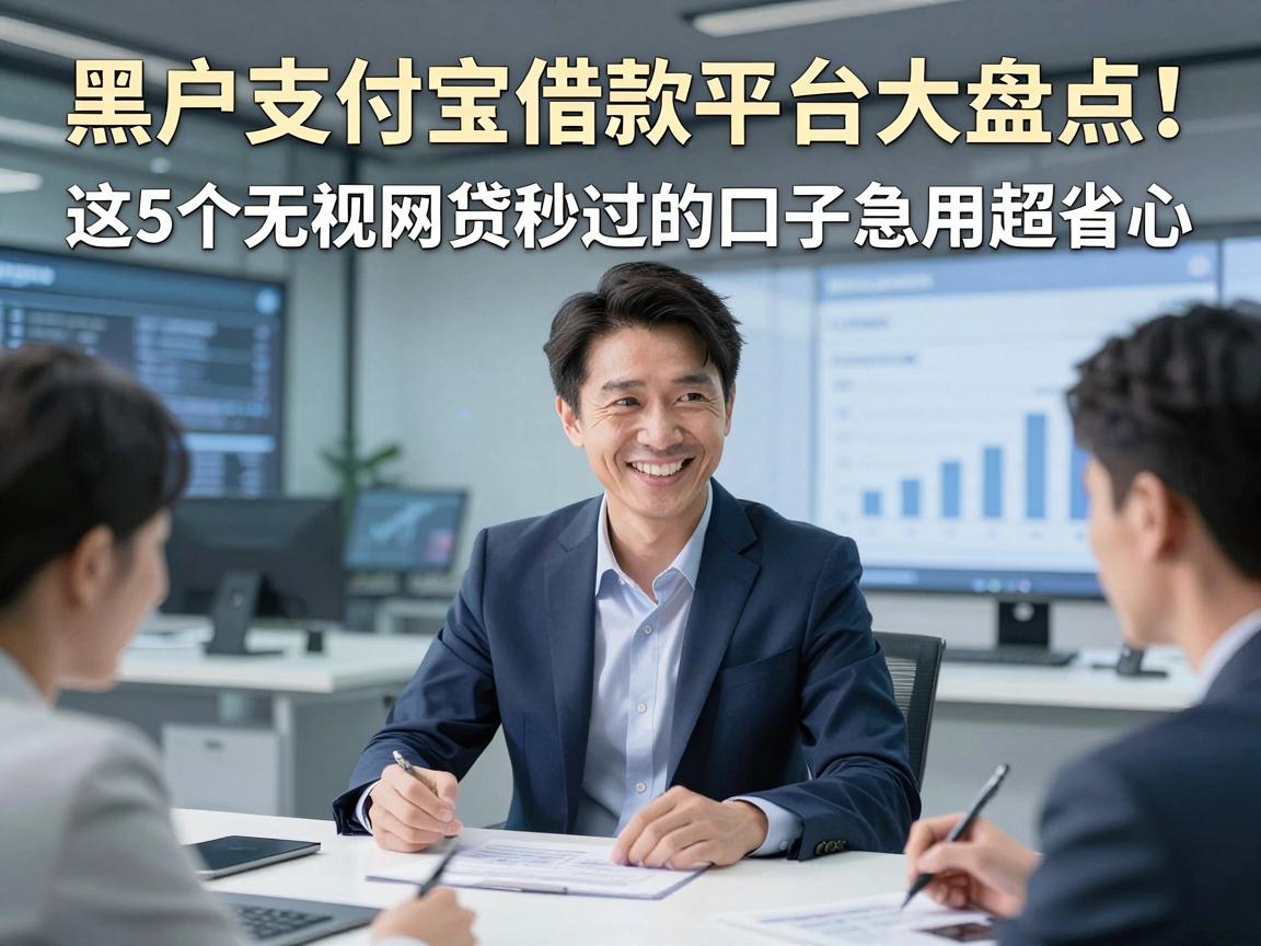 黑户支付宝借款平台大盘点!这5个无视网贷秒过的口子急用超省心