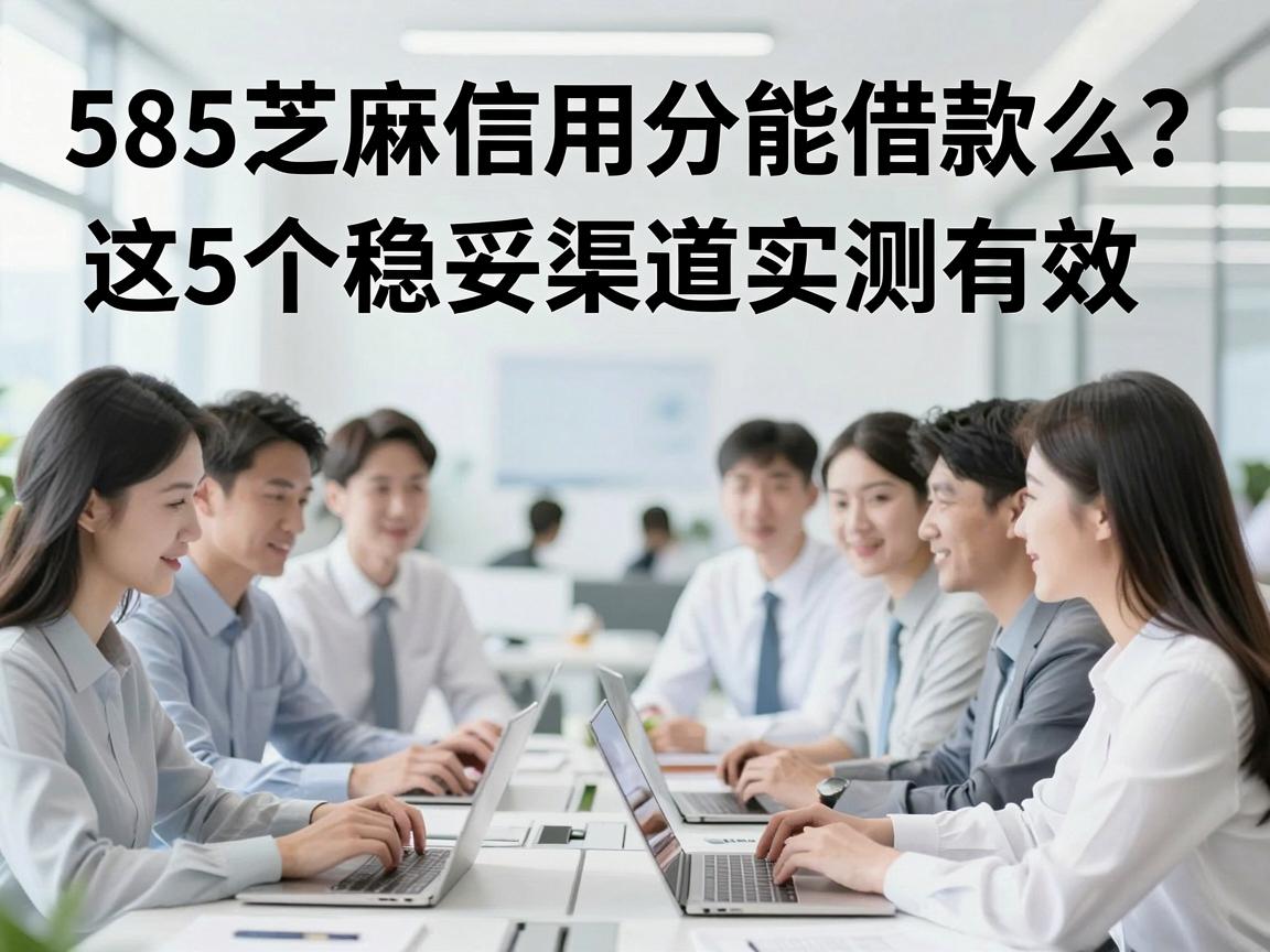 585芝麻信用分能借款么?这5个稳妥渠道实测有效,亲测靠谱!