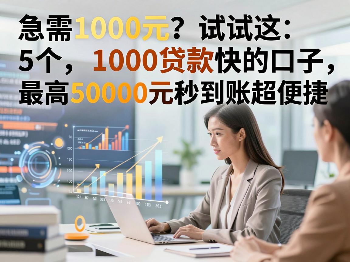 急需1000元？试试这5个1000贷款快的口子，最高50000元秒到账超便捷