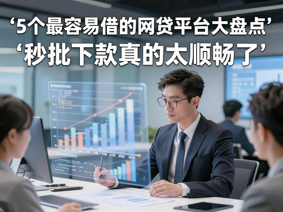 5个最容易借的网贷平台大盘点,秒批下款真的太顺畅了!