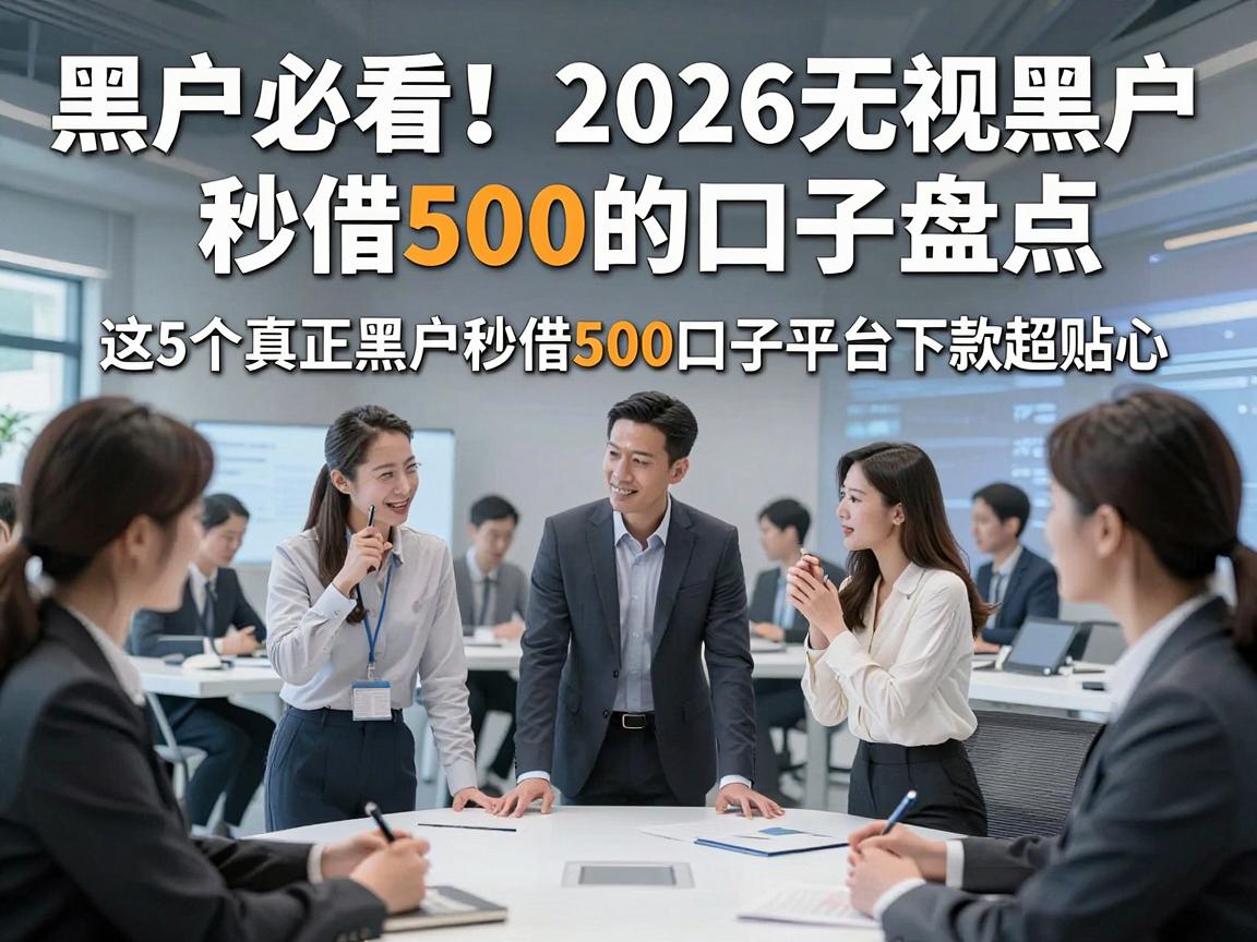 黑户必看!2026无视黑户秒借500的口子盘点,这5个真正黑户秒借500口子平台下款超贴心