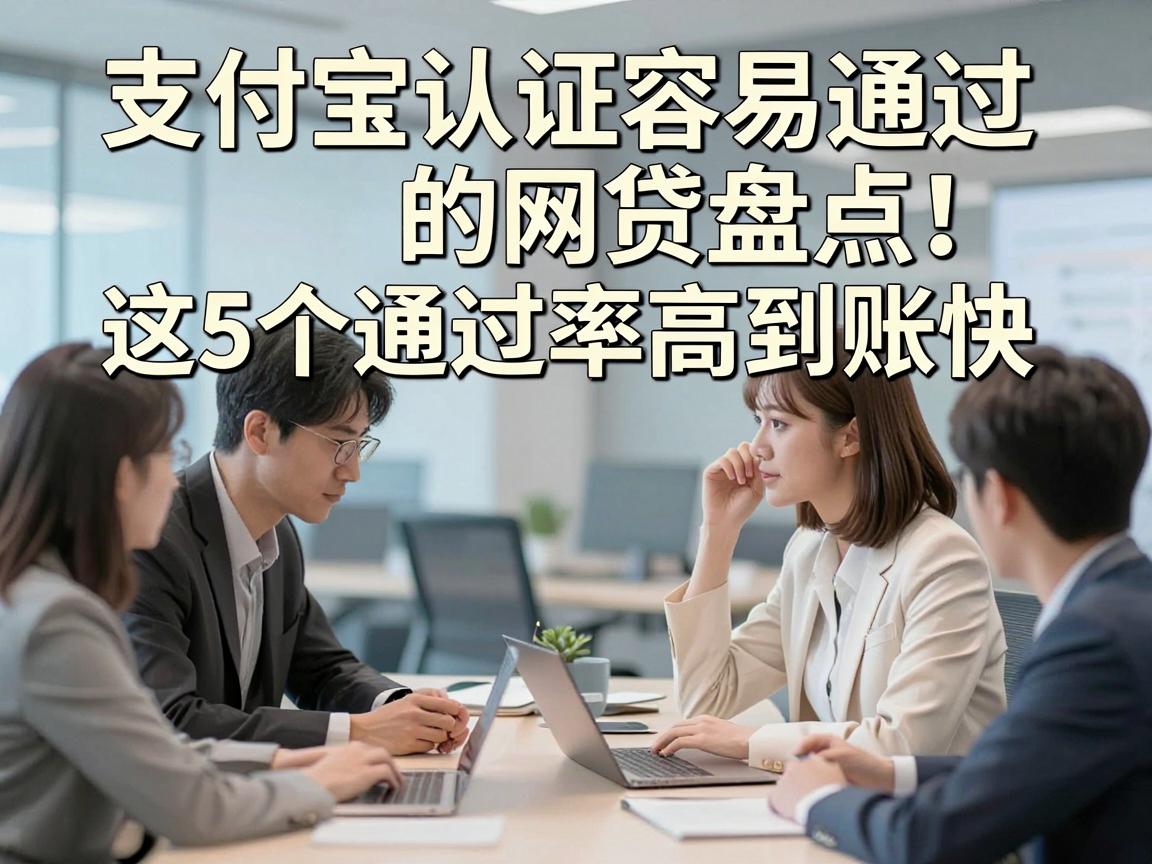 支付宝认证容易通过的网贷盘点！这5个通过率高到账快