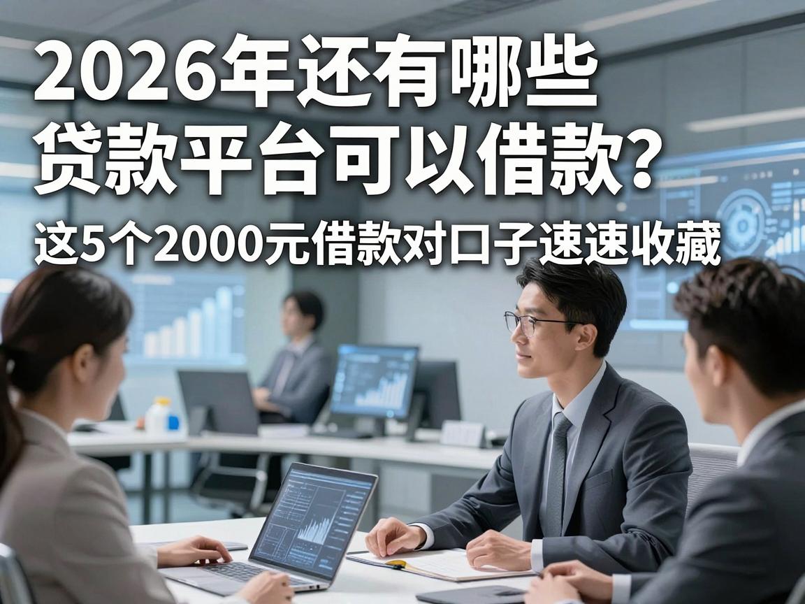 2026年还有哪些贷款平台可以借款?这5个2000元借款对口子速速收藏!