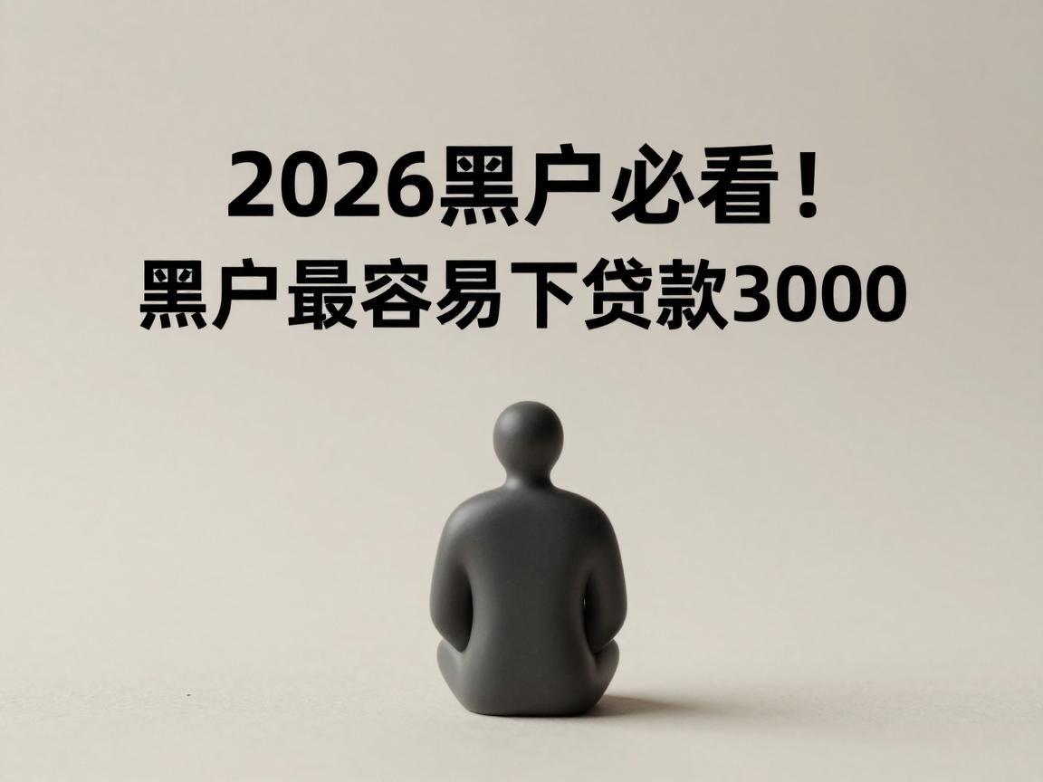 2026黑户必看！这5个秘密口子，黑户最容易下贷款3000