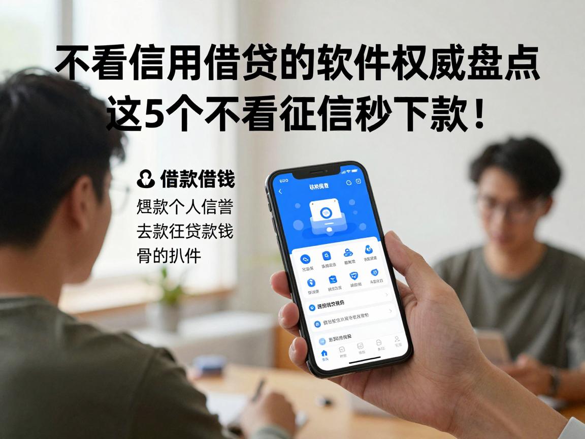 不看信用借钱的软件权威盘点,这5个不看征信秒下款!