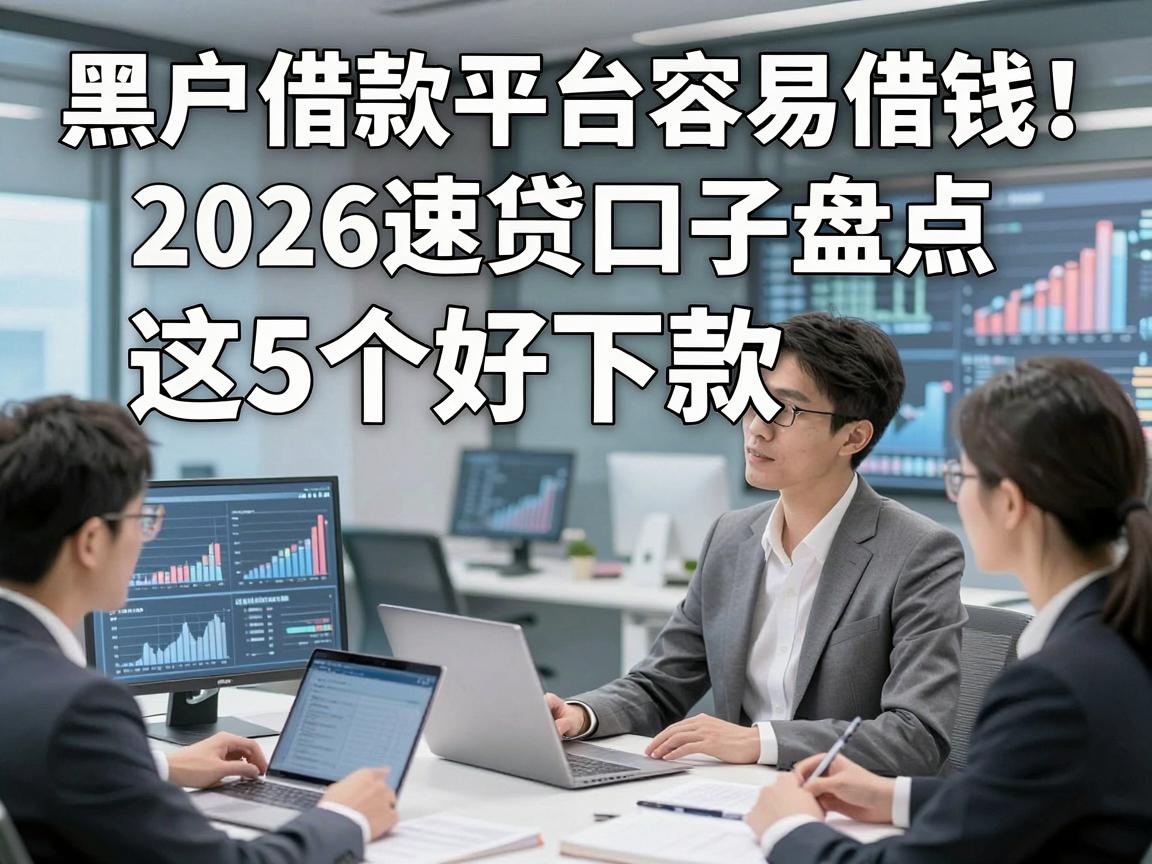黑户借款平台容易借钱！2026速贷口子盘点，这5个好下款