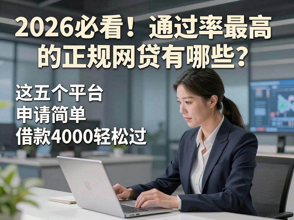 2026必看!通过率最高的正规网贷有哪些?这五个平台申请简单,借款4000轻松过