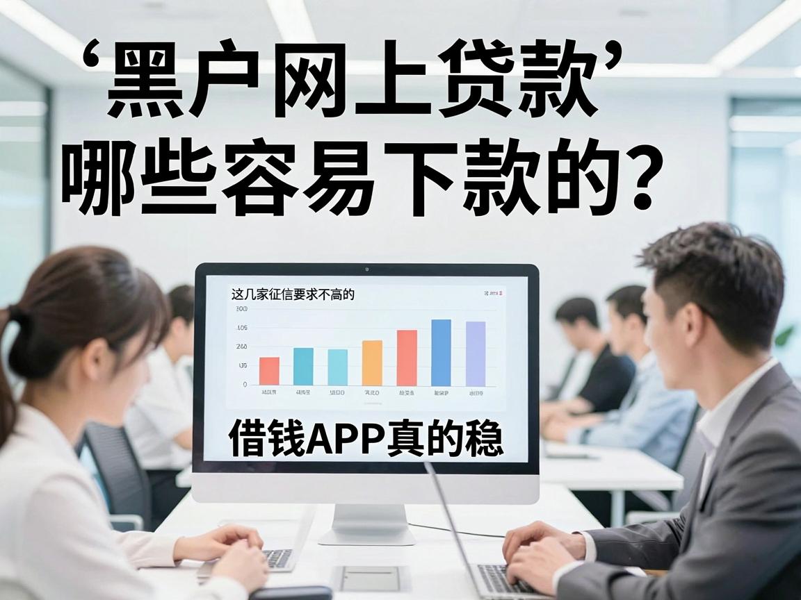 黑户网上贷款哪些容易下款的？这几家征信要求不高的借钱APP真的稳！