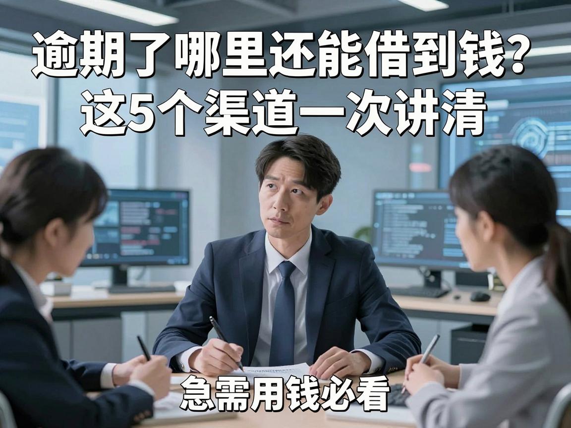 逾期了哪里还能借到钱?这5个渠道一次讲清,急需用钱必看!