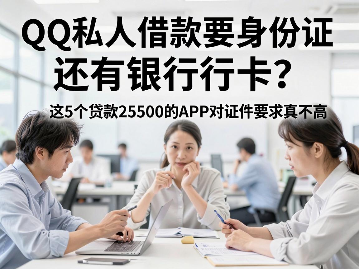 QQ私人借款要身份证还有银行卡?2026新人避坑指南:这5个贷款2500的APP对证件要求真不高