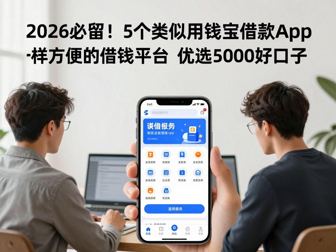 2026必留！5个类似用钱宝借款app下载一样方便的借钱平台，优选5000好口子