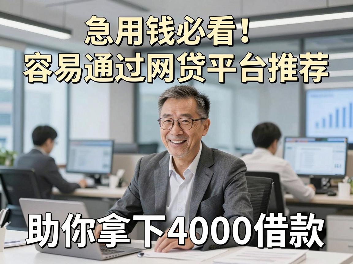 急用钱必看!容易通过网贷平台推荐,这5个清晰步骤助你拿下4000借款