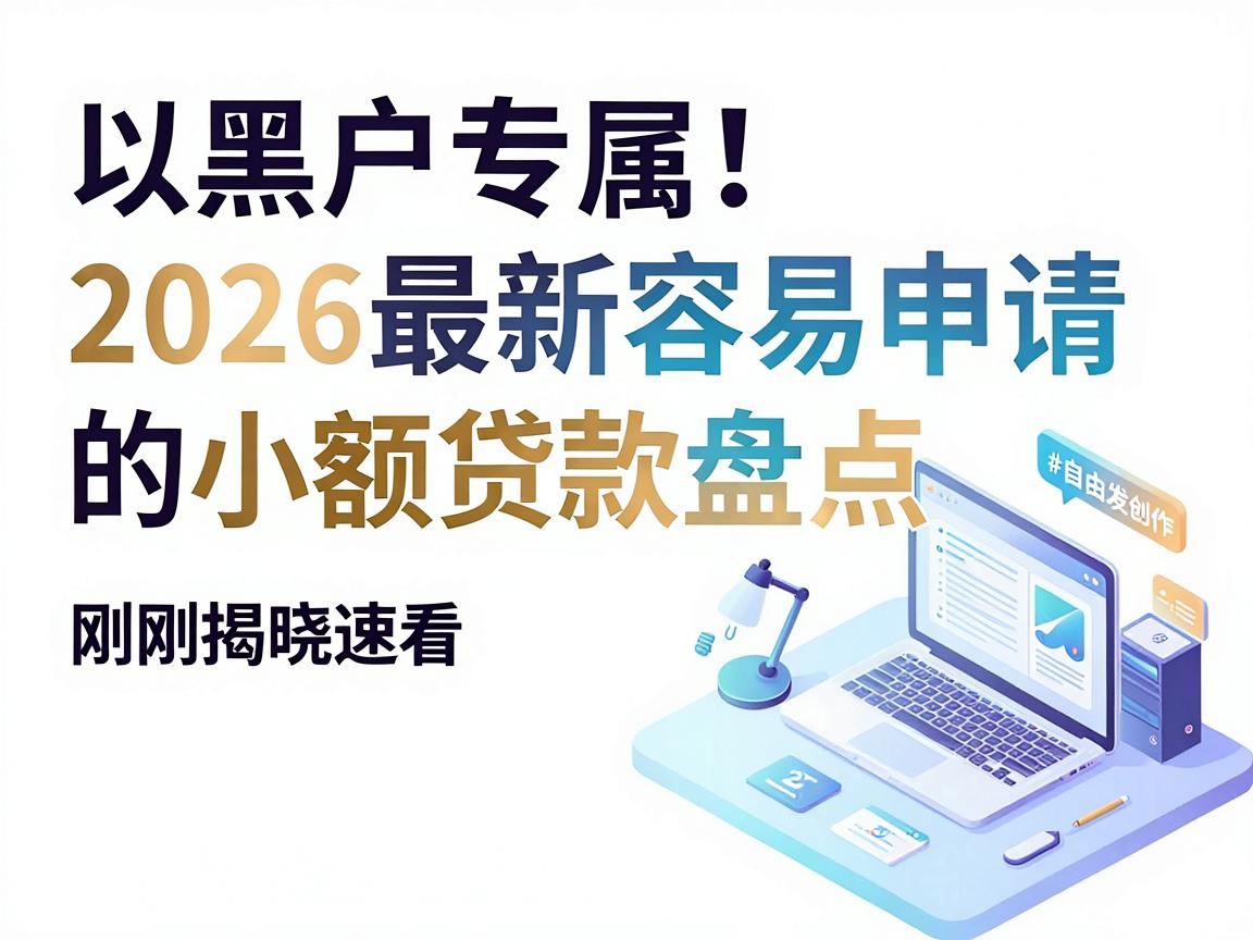 黑户专属!2026最新容易申请的小额贷款盘点,刚刚揭晓速看