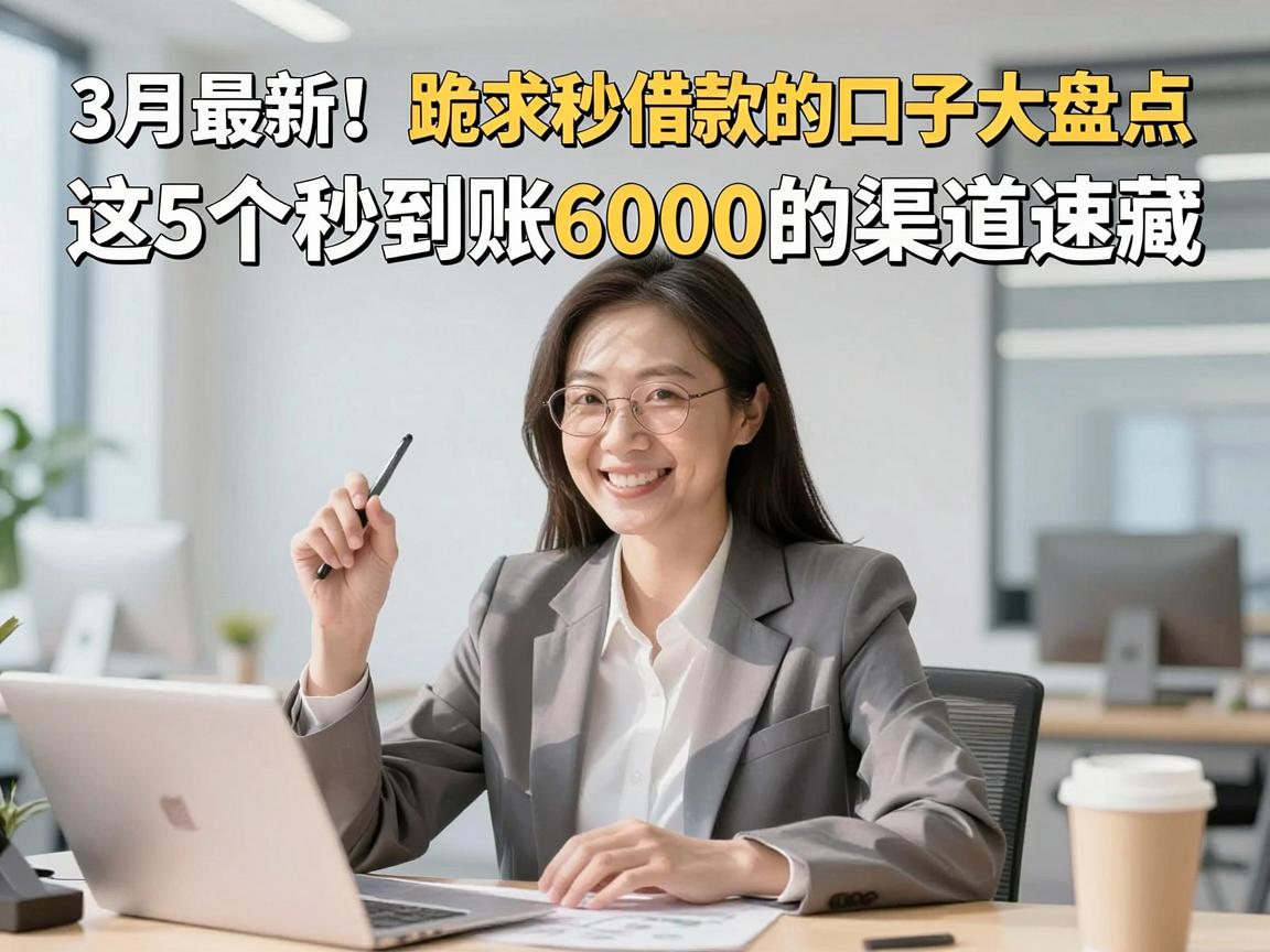 3月最新！跪求秒借款的口子大盘点，这5个秒到账6000的渠道速藏