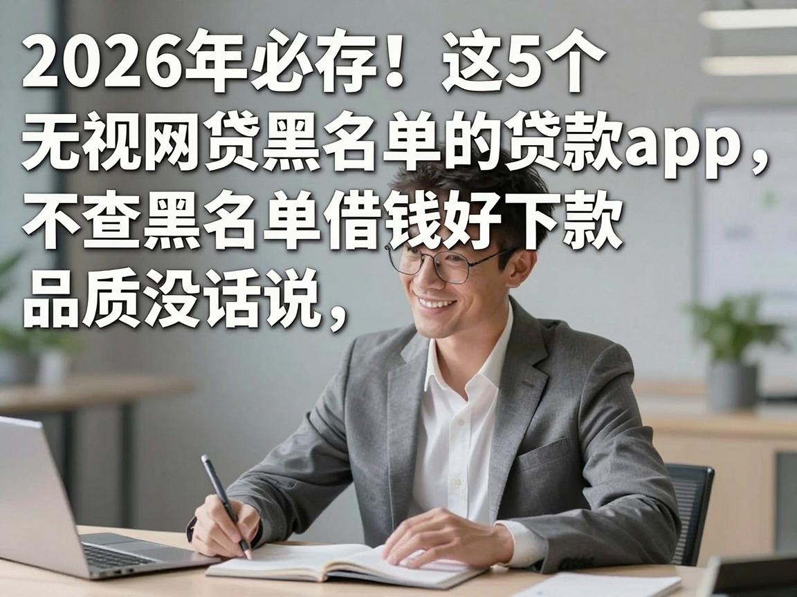 2026年必存！这5个无视网贷黑名单的贷款app，不查黑名单借钱好下款，品质没话说